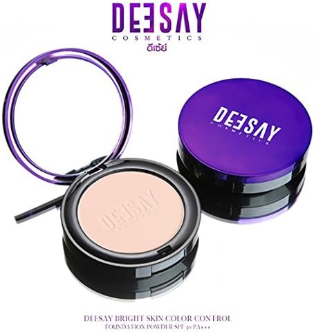 DEESAY Bright SKIN NO.3 FOR TAN SKIN COLOR CONTROL FOUNDATION POWDER SPF 30 PA WATER PROOF [GET FREE BEAUTY GIFT FOR YOU]