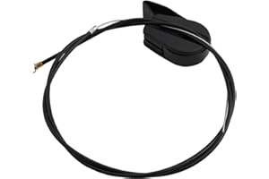 Throttle Cable Lever 17850-VG3-D01 Compatible with For Honda Lawn Mowers HRR216 HRS216 HRT216 HRZ216, Black Replacement Part 