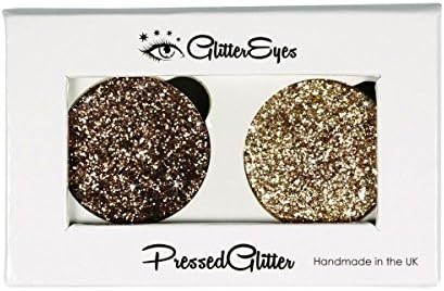 GlitterEyes Pressed Duo Palette, Natural