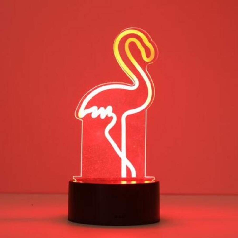 MASUNN 3D Decor Night Light Touch Remote 7 Color Changing LED Table Night Lamp Light Gift (Statue of Liberty)