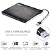 External CD Drive,Amicool USB 3.0 Portable CD/DVD +/-RW Drive Slim DVD/CD ROM Rewriter Burner Super High Speed Data Transfer for Laptop Desktop Linux OS Apple Mac MacBook Pro and PC Windows XP/Vista