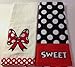 Disney Parks Minnie Mouse Kitchen Dish Towel Set of 2 NEW