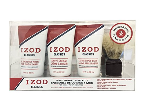 IZOD Travel Kit, Classics, 4 Piece