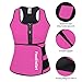 FeelinGirl Women's Vest Sport Girdle Waist Trainer Trimmer L,Large,Pink