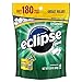 ECLIPSE Spearmint Sugarfree Chewing Gum, 180 piece bag