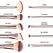DAJIABUY Makeup Brushes Premium Makeup Brush Set Synthetic Kabuki Foundation Face Powder Blush Eyeshadow Brushes Makeup Brush Kit with Blender Sponge and Brush Cleaner (10+2pcs,Rose Golden)