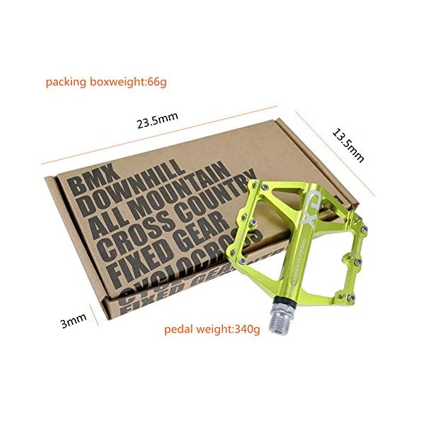 €31.99 FrontStep Pedali Antiscivolo in Alluminio Generale Pedali per  Biciclette Leggeri con Perno in Acciaio CR-Mo per MTB/Pedale Mountain  Bike/Pedale BMX - bikewebshop.it