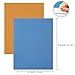 Sntieecr 36 Pieces Assorted Colors PU Leather Fabric Sheets, Litchi Fabric Cotton Back 8.3