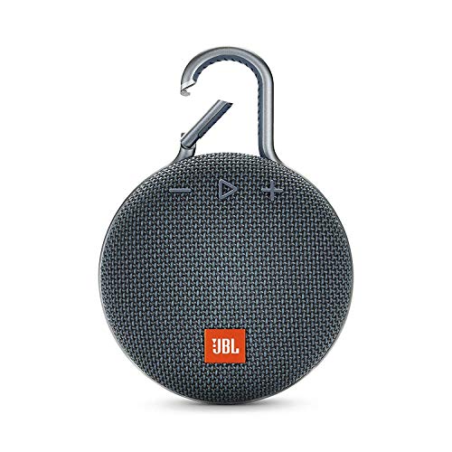 JBL Clip 3 – enceinte Bluetooth Portable avec Mousqueton – Étanchéité Ipx7 – Autonomie 10hrs – Qualité Audio JBL – Bleu