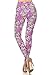 Print Leggings Sugar Skull Moustache (G007PP-PLUS)