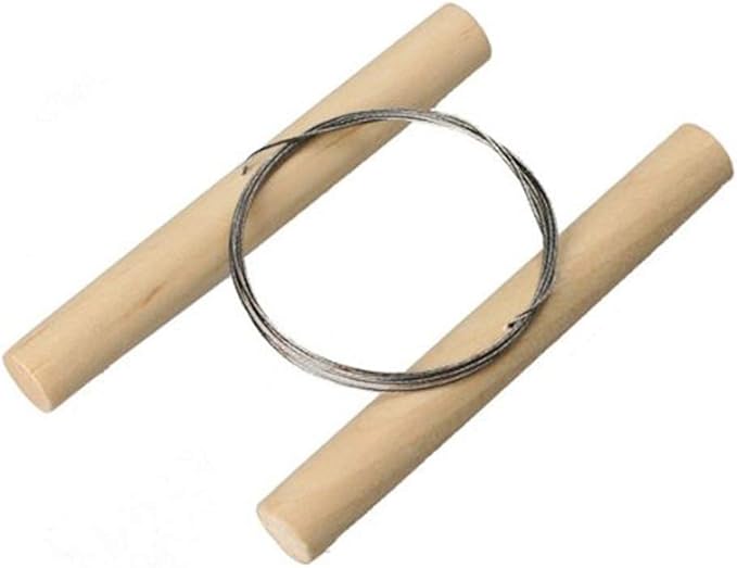 Wire Clay Cutter with Wood Handle Useful Cutting Tools Braided Steel