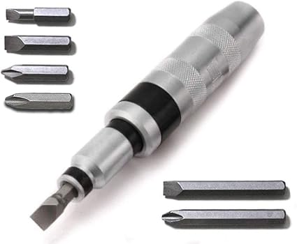 Amazon Co Jp ドライバー なめたネジでも回せるショックドライバー 7点セット 強力回転力 収納ケース付 Diy工具 正転 逆転どちらにも 家電 カメラ