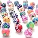 Bingcute 100-Piece BSI Colorful Fimo Polymer Clay Round Beads Various Size 6mm to 12mm (6mm)