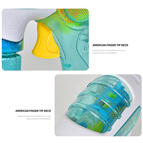 image for Gbell Flashing Light Up Children Bubble Blower Machine, Summer Swimmin