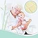 Brooklyn Bamboo | Extremely Soft, Organic Bamboo, Portable Crib Mattress Pad & Protector | Quilted, Deep Skirt, Hypoallergenic & Breathable | Fits All Mini Cribs | Creme Colored