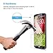 TANTEK [3-Pack Screen Protector for LG G2,Tempered Glass Film,Ultra Clear,Anti Scratch,Bubble Free,Case Friendly