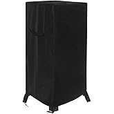 Smoker Cover Applicable to Pit Boss 3 Series Smoker PBV3G1 and Master Built MPS230/Smoke Hollow 3615GW 34162G 3616DEW 34 in & 36 in Vertical Smokers COS-244 600D Heavy Duty Grill Cover