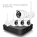 Wireless Security Camera, 720p LeFun WiFi Indoor/Outdoor Camera Home Surveillance Camera with Waterproof Night Vision Motion Detect Remote Viewing and Control for Security System