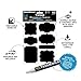 Waterproof Chalkboard Label Stickers by VersaChalk (Vintage, 42 Pcs, w/Chalkboard Pen) Self Adhesive Removable Chalk Labels for Pantry Labels, Bottle Labels, Mason Jar Labels, Containers