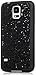 Galaxy S5, iSee Case (TM) Bling Bling Glitter Glam Sparkle TPU Full Cover Protective Case for New Samsung Galaxy S5 SM-G900 (S5-Glitter Black)