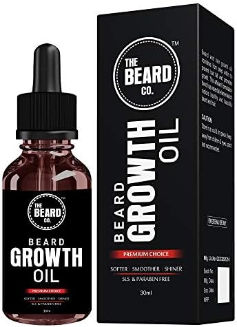 THE BEARD SHOP The Beard Company Mooch & Beard Growth Oil 100% Natural & (30ml)