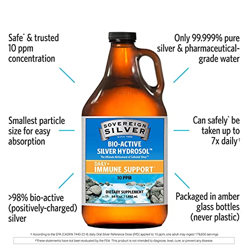 Sovereign Silver BioActive Silver Hydrosol for Immune Support