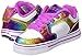 Heelys Kid's Motion Plus Skate Shoe Fashion Sneaker - White/Rainbow/Hot Pink - Girls - 13