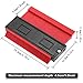 Contour Gauge Duplicator 5 Inch Contour Profile Gauge, Multi-functional Plastic Contour Duplicator Edge Shaping Measure Ruler for Tiling Laminate Woodworking Practical Tool