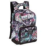 JINX Minecraft Tales from The End Kids School Backpack, Multi-Colored, 17