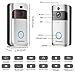 Wireless Doorbell WiFi Smart Video Doorbell 720P HD Smart Security Camera Doorbell With Realtime Push Alerts Watchdog Surveillance System Night Vision (Batteries Not Included)