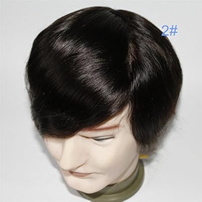 Amazon Com Lumeng Mens Hairpiece Male Hair Unit Real Hair Men