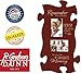 P. Graham Dunn You are My Favorite Memory Red 22 x 13 Wall Hanging Double Photo Puzzle Piece Frame