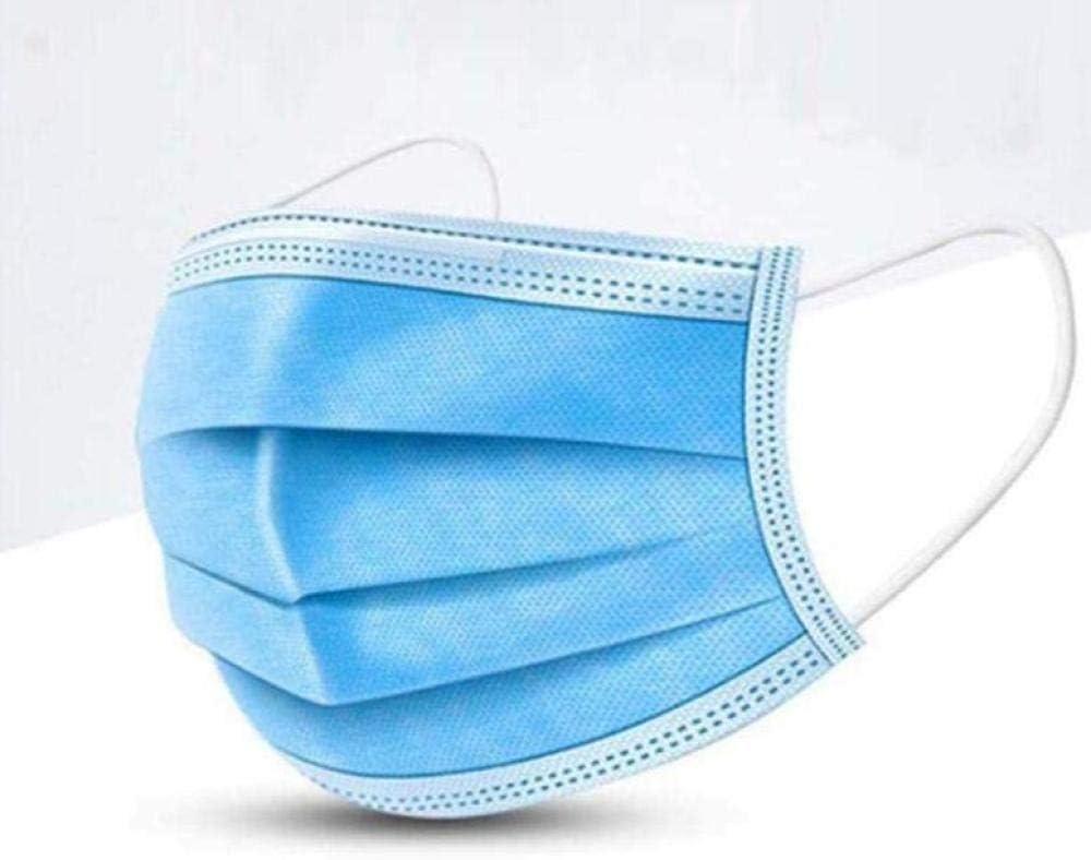 One-time Protection for Adults with 3 Layers of Protection Against dust and viruses-Blue_40 Tablets
