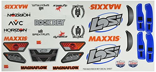 LOS Electricbluedecalsheet:Rock Rey