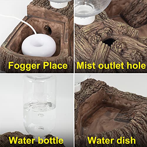 Giangarden Reptile Waterer and Reptile Fogger Terrariums Humidifier