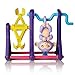 For Fingerlings Baby Monkey Swing Entertaint Platform Monkey Bar Playground Stent Kids Toy Gbell (Multicolor)