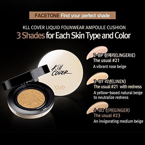 CLIO Kill Cover Ampoule Cushion, 03 Linen - //coolthings.us