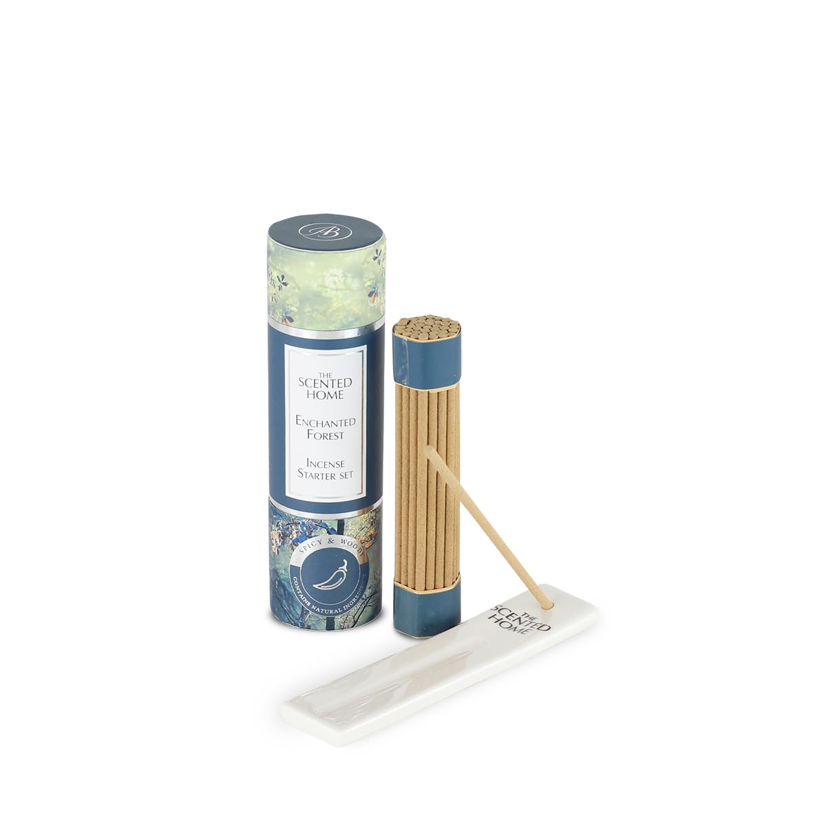 Ashleigh & Burwood Enchanted Forest Mini Incense Set 37 premium-quality, long-burning incense sticks with Holder