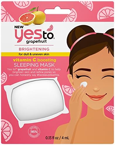 Yes To Grapefruit Vitamin C Boosting Sleeping Mask 0.13 fl oz, pack of 1