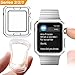 Apple Watch Case 42mm,Ultra-Thin HD Clear TPU Scratch Edge-Eesistant Flexible Case Slim Lightweight Protective Bumper Cover for 42mm Apple Watch Series 3/2/1 (42MM)