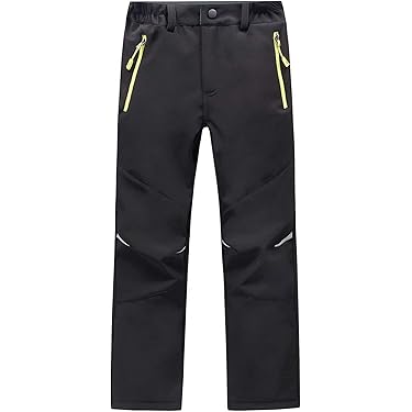 Pantalon Ciré Coupe-vent Pour Bébé Et Enfant - Hiver, élastique, Motif Cartoon, Pour Neige Et Ski