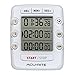 AcuRite Triple Event Digital Kitchen Timer with Jumbo Display 00482