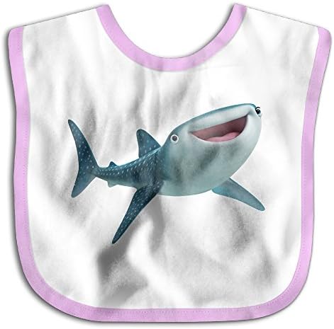 Khffq Dyson Animal Line Smile Shark Fate Bibs Towel Infant