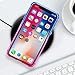 Salawat Compatible iPhone Xr Case, Clear iPhone Xr Case Cute Anti Scratch Slim Phone Case Cover Reinforced Corners TPU Bumper Shockproof Protective Case for iPhone Xr 6.1inch 2018 (Blue Pink)