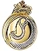 AMPM24 Men's Golden Dragon Dangle Pendant Pocket Quartz Watch + Gift Chain WPK043