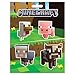 JINX Minecraft Sticker Party Pack (Steve Pets, Baby Animals, Mob Nether, Mob Caves), 17 Stickers