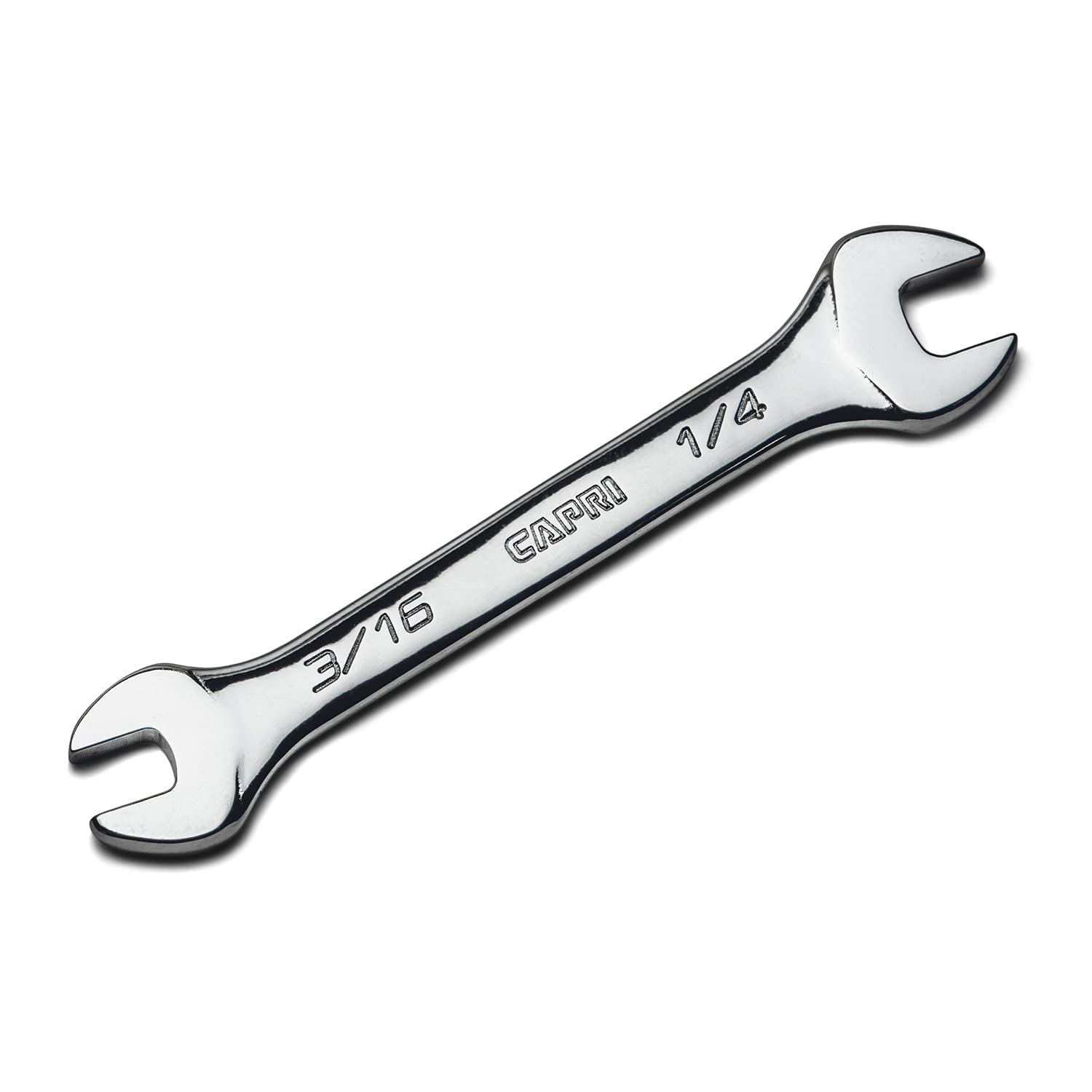 Photo 1 of Capri Tools 3/16 in. x 1/4 in. Slim Mini Open End Wrench, SAE