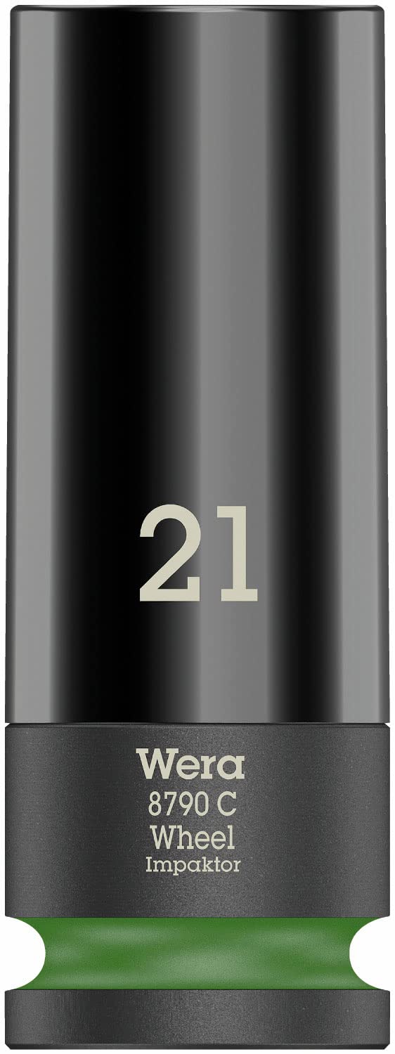 Wera 05004592001 8790 C Wheel Impaktor Socket with 1/2" Drive 21,0