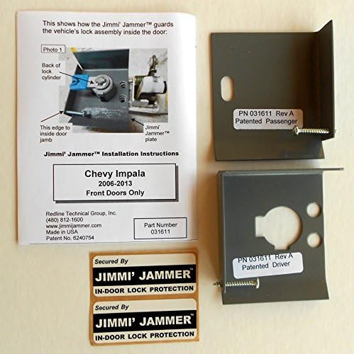 Jimmi Jammer in-Door Lock Protection Chevy Impala Monte Carlo Malibu 2006-13