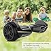 LAMBORGHINI TwoDots Hoverboard 6.5 inches Hover Board with App Bluetooth LED Lights Suitable All Terrain Two-Wheel Balancing Scooter for Kids and Adult by UL2272 Certified Black